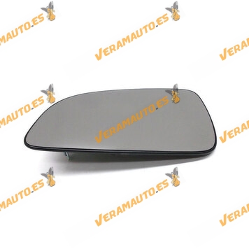 Rear view Mirror Glass Opel Astra H from 2004 to 2009 Front Left with Support Aspheric