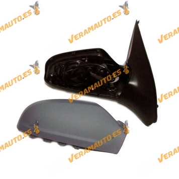 Rear view Mirror Opel Astra H from 2004 to 2009 Front Right Electric Thermic Printed Ready to Paint Folding
