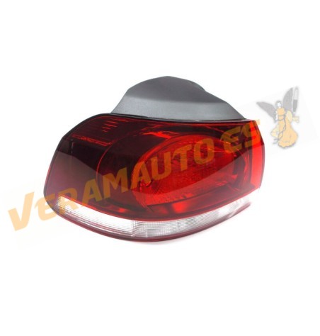 Piloto Volkswagen Golf VI 5K1 GTI GTD de 2008 a 2013 Trasero Exterior Izquierdo Tipo Hella Ahumado OEM 5K0945095F