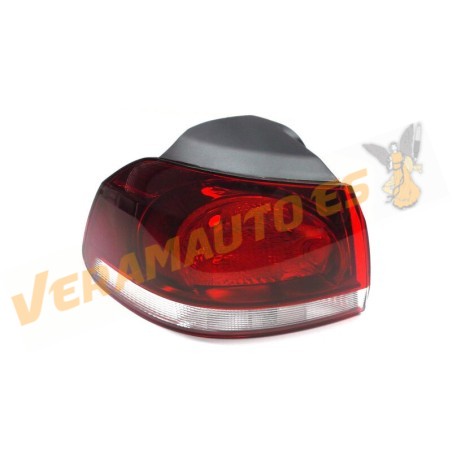 Piloto Volkswagen Golf VI 5K1 GTI GTD de 2008 a 2013 Trasero Exterior Izquierdo Tipo Hella Ahumado OEM 5K0945095F