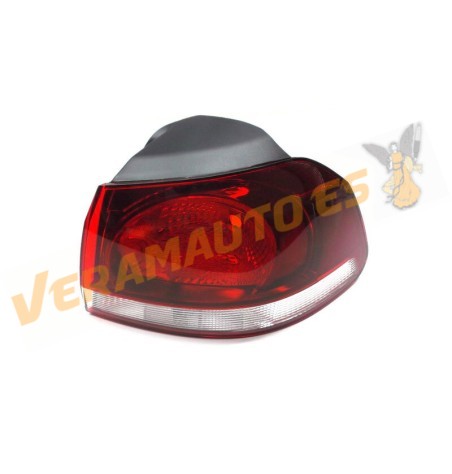 Piloto Volkswagen Golf VI 5K1 GTI GTD de 2008 a 2013 Trasero Exterior Derecho  Tipo Hella Ahumado OEM 5K0945096F