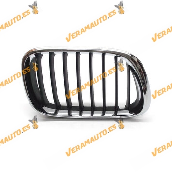 Front Grille BMW X5 E53 Chromed Black from 2000 to 2003 Similar to 51138402646