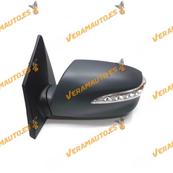 Espejo retrovisor Hyundai IX35 de 2009 a 2015 Modelo tipo XL electrico termico imprimado con intermitente Izquierdo