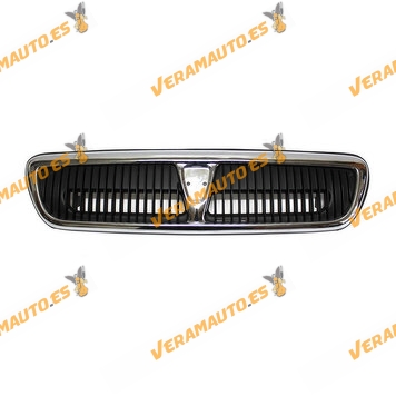 Front Grille Rover 200 and 400 from 1993 to 1995 Chromed Black Similar to 01DHB10141