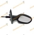 Espejo Retrovisor Renault Clio Del 2001 Al 2005 Con Mando Mecanico Negro Derecho