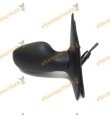 Espejo Retrovisor Renault Clio Del 2001 Al 2005 Con Mando Mecanico Negro Derecho