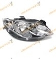 faro seat ibiza 2008 al 2013 h7 h7 electrico fondo cromado derecho