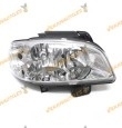 Faro Seat Ibiza y Cordoba (6K) de 1999 a 2002 derecho lamparas H7 y H1 regulacion electrica similar a 6K1941030C 6K1941303C