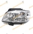 Faro Seat Ibiza y Cordoba (6K) de 1999 a 2002 izquierdo lamparas H7 y H1 regulacion electrica similar a 6K1941029C