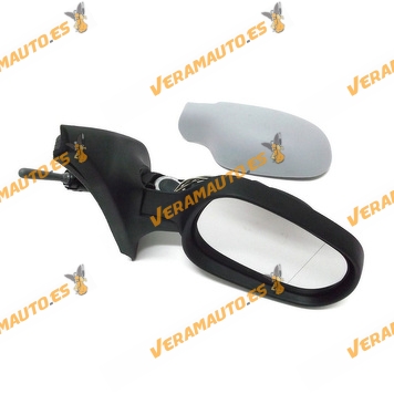 Espejo Retrovisor Renault Clio Del 2001 Al 2005 Mando Mecanico Imprimado Derecho