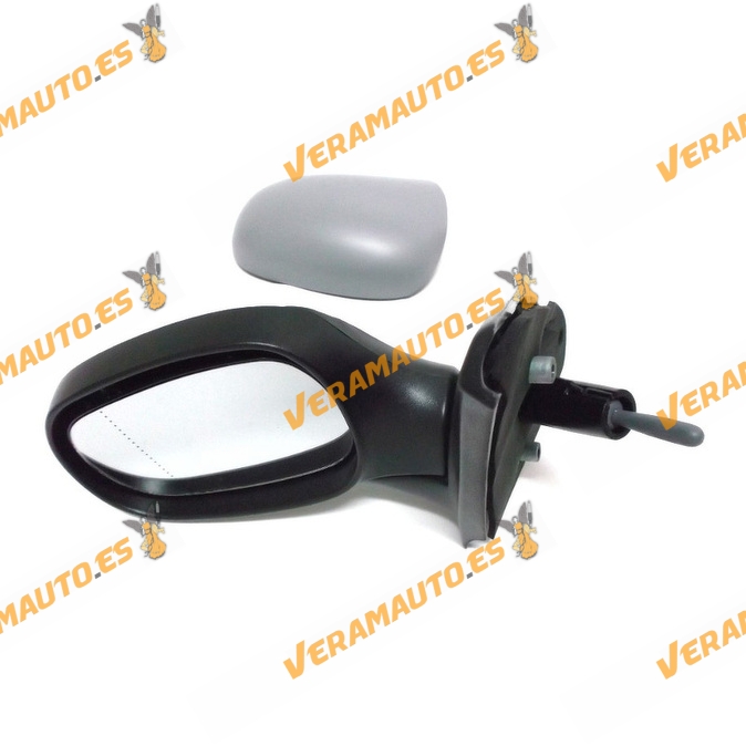 Espejo Retrovisor Renault Clio Del 1998 Al 2001 Mando Mecanico Izquierdo Imprimado Espejo Retrovisor Renault Clio Del 1998 Al 2001 Mando Mecanico Izquierdo Imprimado