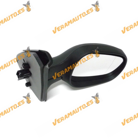 Espejo Retrovisor Renault Clio Del 2001 Al 2005 Electrico Termico Negro Derecho Con Sensor