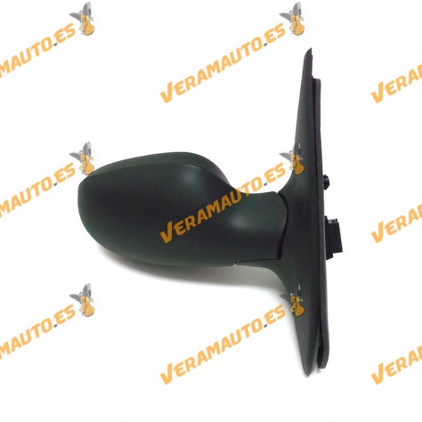 Espejo Retrovisor Renault Clio Del 2001 Al 2005 Electrico Termico Negro Derecho Con Sensor