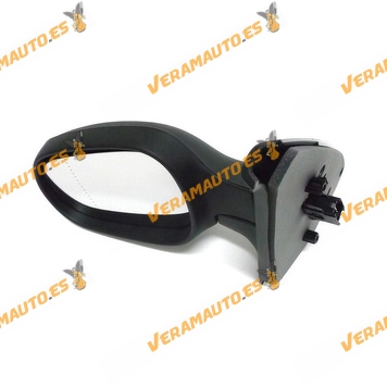 Espejo Retrovisor Renault Clio Del 2001 Al 2005 Electrico Termico Negro Izquierdo