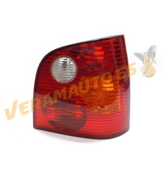 Piloto Volkswagen Polo Del 2001 Al 2005 Trasero Derecho 3 Y 5 Puertas Rojo Ambar OEM similar 6Q6945096Q