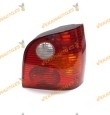 Piloto Volkswagen Polo Del 2001 Al 2005 Trasero Derecho 3 Y 5 Puertas Rojo Ambar OEM 6Q6945096Q