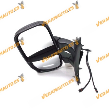 Rear view Mirror Iveco Daily Iv Electric Thermic Short Arm Printed Sensor and Turn Light Left from 2006 to 2014 3800404