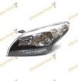 faro megane iii 2012 a 2014 h7+h7 negro electrico motor izquierdo