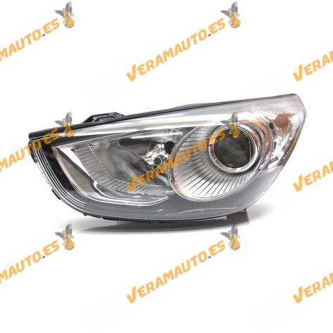 Faro Hyundai ix35 desde años 2009 al 2013 Delantero Izquierdo H7 y H7 regulacion Electrica y Manual OEM 921012Y000