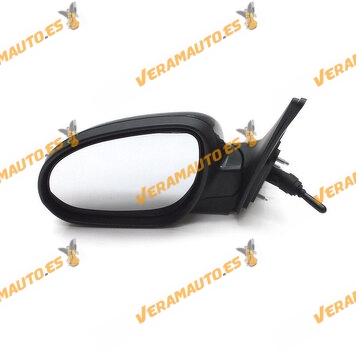 Rear view Mirror Hyundai I30 from 2007 to 2012 with Mechanical Control Left (Black Cover)