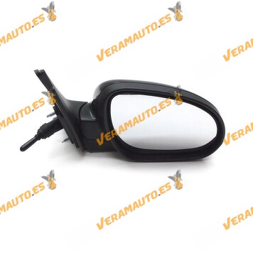 Rear view Mirror Hyundai I30 from 2007 of 2012 with Mechanical Control Right (Black Cover)