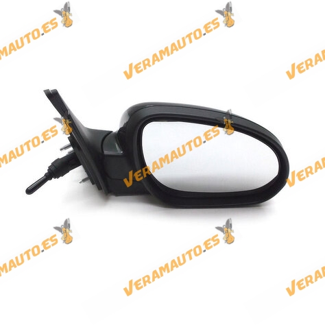 Espejo Retrovisor Hyundai I30 De 2007 A 2012 Con Mando Mecanico Derecho (CUBIERTA Negra)