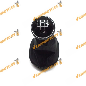 Gear Shift Stick Knob Volkswagen Caddy / Touran from 2004 to 2011, complete with bellows, 5 gears