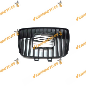 Front Grille Seat Ibiza and Cordoba 6K from 1999 to 2002 Central Part without Anagram Plastic ABS similar to 6K0853651R01C