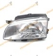 faro citroen berlingo del 1996 al 2003 lampara h4 regulacion manual o electrica optica delantera izquierda