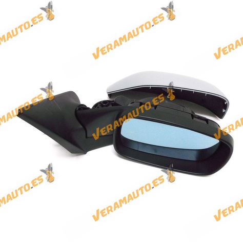 Espejo Retrovisor Renault Laguna 2001 al 2007 Derecho Electrico Termico Imprimado Y Abatible Electricamente 9 Pines