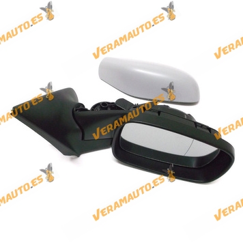 Rear view Mirror Renault Laguna from 2001 to 2007 Right Electric Thermic Aspheric Asferico Blue and Printed 5 Pins