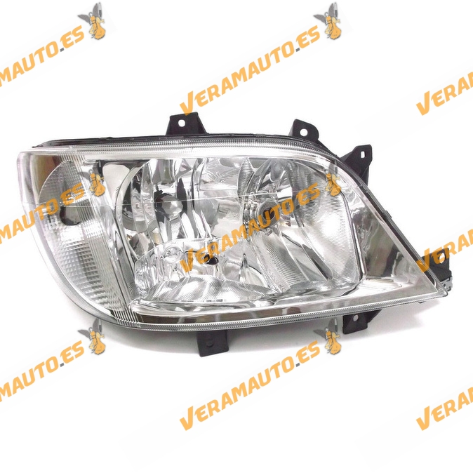 faro mercedes sprinter del 2003 al 2006 lamparas h7 y h3 optica delantera derecha