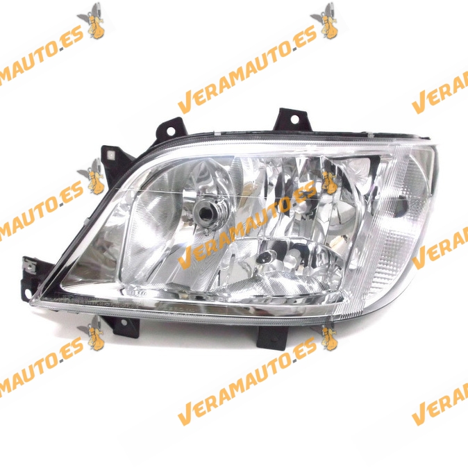 faro mercedes sprinter del 2003 al 2006 lamparas h7 h7 y h3 optica delantera izquierda