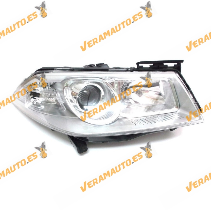 Faro Renault Megane Del 2006 Al 2008 Lamparas H1 y H7 Regulacion Electrica Con Motor Delantero Derecho