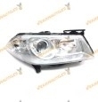 Faro Renault Megane Del 2006 Al 2008 Lamparas H1 y H7 Regulacion Electrica Con Motor Delantero Derecho