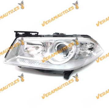 Faro Renault Megane Del 2006 Al 2008 Lamparas H1 y H7 Regulacion Electrica Con Motor Delantero Izquierdo