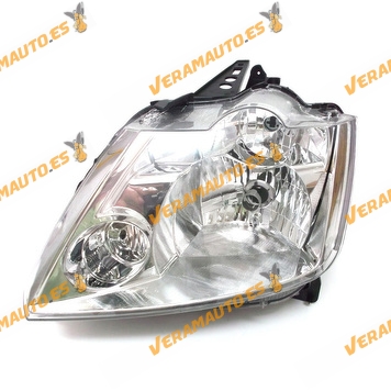 faro renault modus del 2004 al 2008 lamparas h7 y h1 regulacion electrica delantero izquierdo