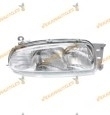 faro ford fiesta del 1996 al 1999 lamparas h7 y h1 delantero derecho