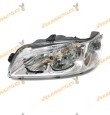 faro peugeot 306 del 1999 al 2002 lamparas h7 y h7 delantero izquierdo