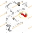 Tubo Flexible de Tubo Rigido a Turbo A3(8L) TT (8N3) | Leon Toledo (1M) | Bora Golf IV (1J) New Bettle | OEM 1J0145828K