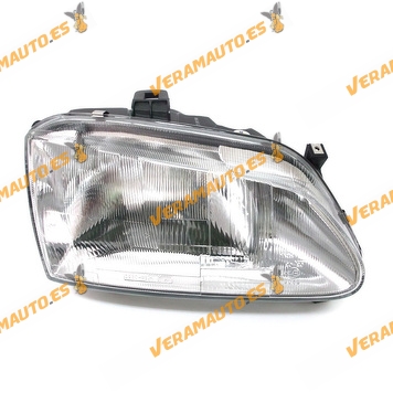 Faro Renault Megane y Scenic De 1995 A 1999 Lampara H4 Delantero Derecho