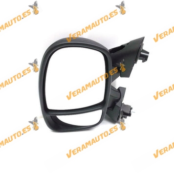 Rear view Mirror Nissan Primastar Opel Vivaro Renault Trafic from 2001 to 2014 Left Manual Regulation 4408525 7701473241