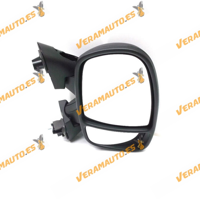 Espejo Retrovisor Nissan Primastar Opel Vivaro Renault Trafic de 2001 a 2014 derecho regulacion manual 4408527 7701473243