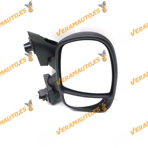 Espejo Retrovisor Nissan Primastar Opel Vivaro Renault Trafic de 2001 a 2014 derecho regulacion manual 4408527 7701473243