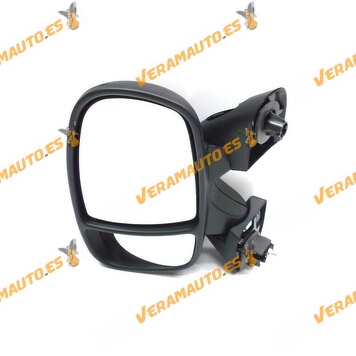 Rear view Mirror Nissan Primastar Opel Vivaro Renault Trafic from 2001 to 2014 Left Electric Thermic 4408529 7701473245