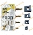 Tornillos y tuercas roscachapa surtido 170 piezas medidas 3x8 a 6x20mm