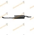 Silencioso Escape Bmw Serie 5 E34 520i 12v M20 Trasero oem 18121723119
