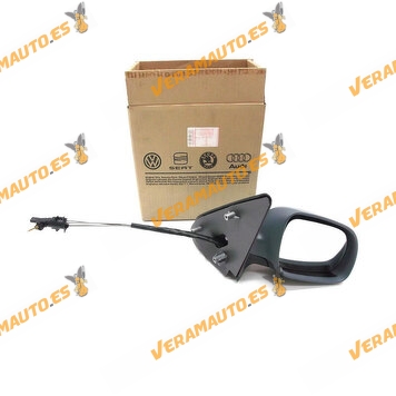 Rear view Mirror Seat Ibiza Cordoba from 1999 to 2002 with Mechanical Control Printed Right Similar to 6k1857508
