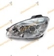Faro Mercedes Clase C W204 de 2007 a 2011 lamparas h7 y h7 con motor electrico blanco Delantero Izquierdo