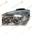 Faro Mercedes Clase C W204 de 2007 a 2011 lamparas h7 y h7 con motor electrico blanco Delantero Izquierdo